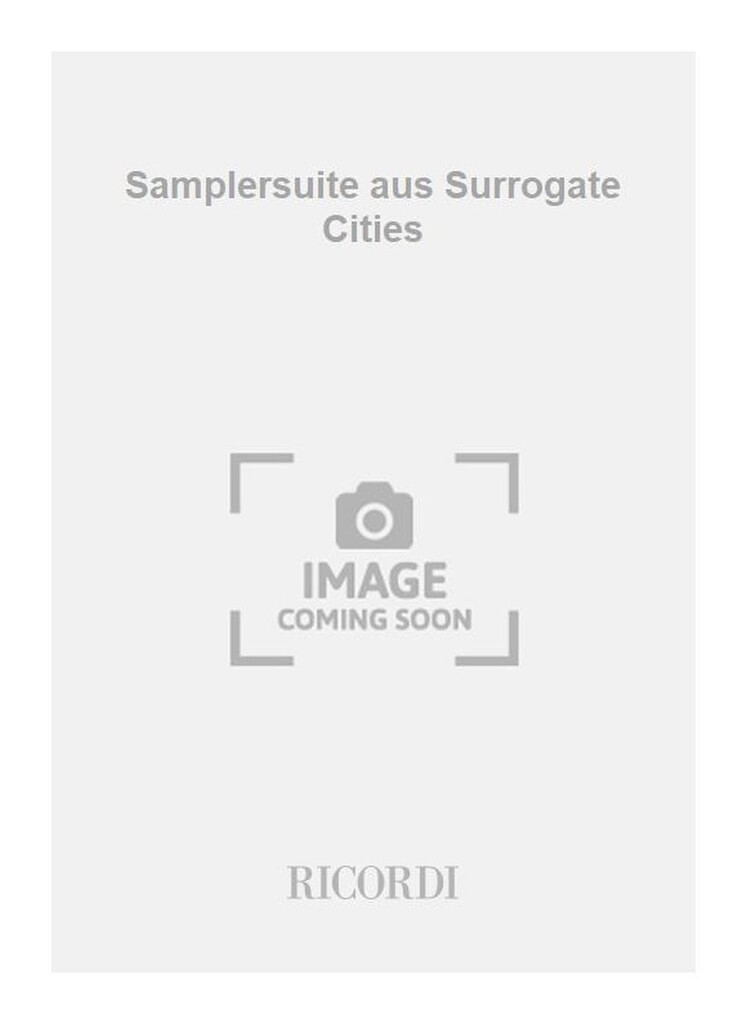 Samplersuite aus Surrogate Cities